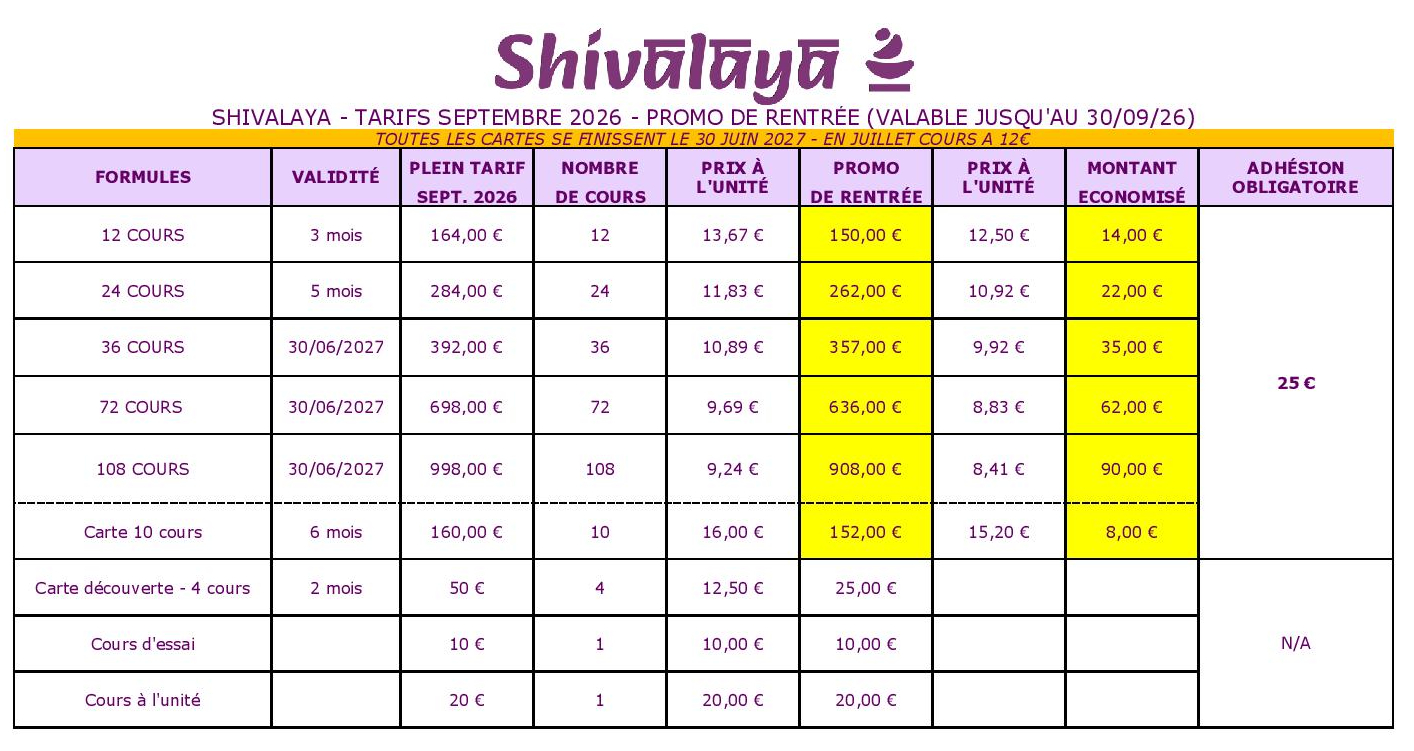 Shivalaya tarifs promo de rentrée 2026 2027-page-001 (1)